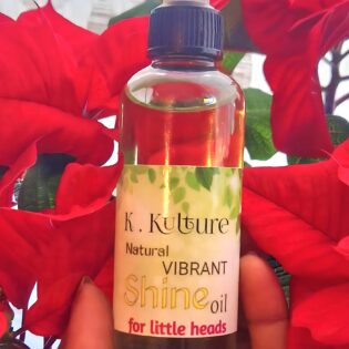 Natural Vibrant Shine Oil For Little Heads