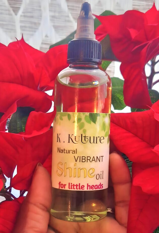 Natural Vibrant Shine Oil For Little Heads