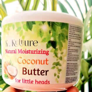 Natural Moisturizing Coconut Butter for Little Heads